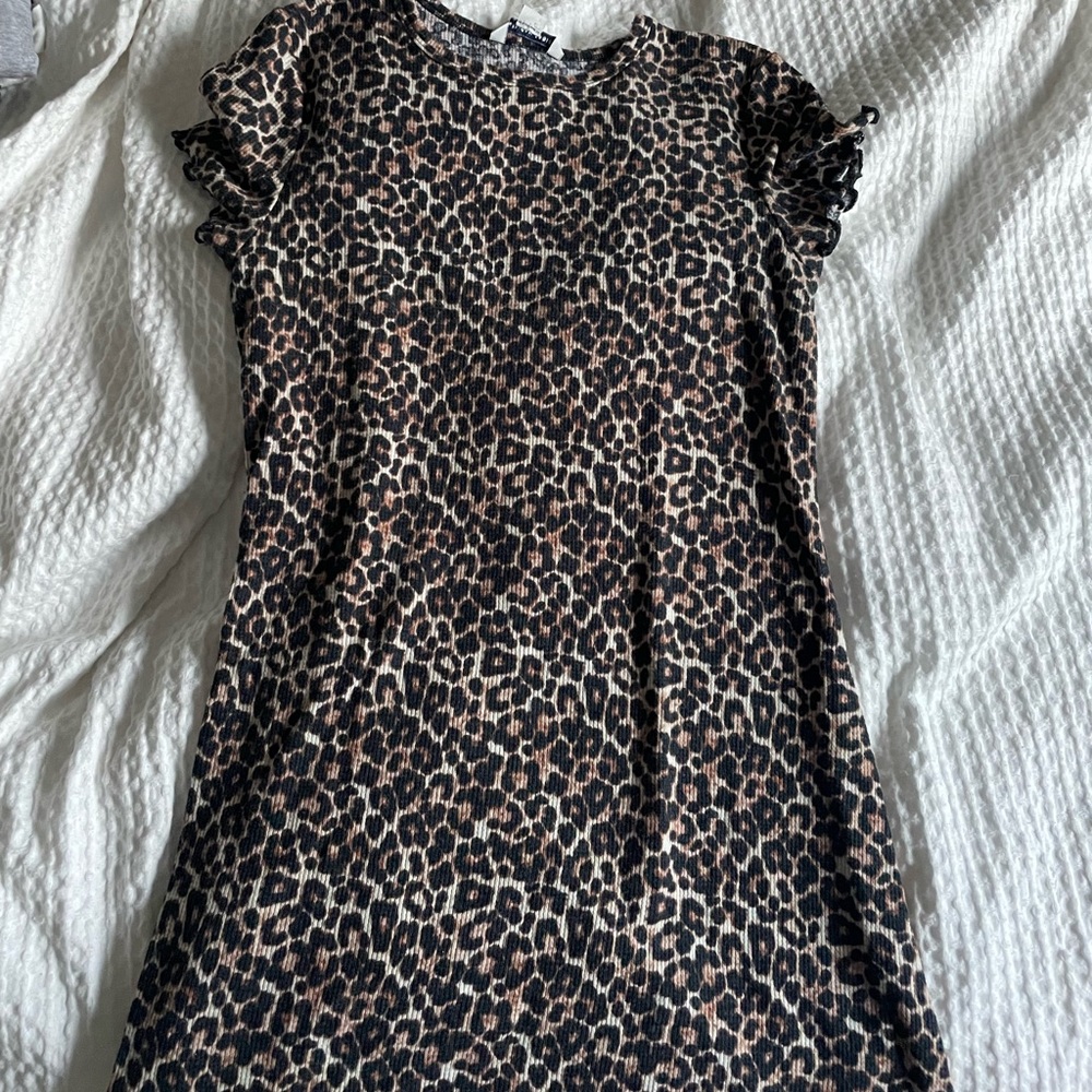 Aeropostale mini leopard dress